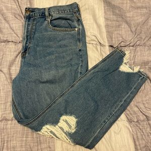 American Eagle Size 16 Distressed Mom Jean NWOT